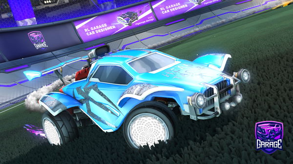 A Rocket League car design from Swiiftxz