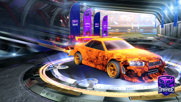 A Rocket League car design from EyeAmRichB