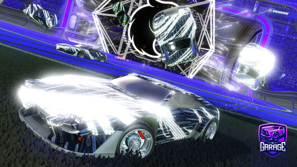 A Rocket League car design from LGZ8