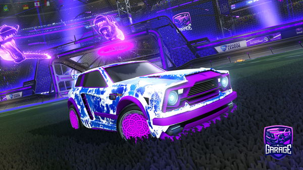 A Rocket League car design from PreciseWhale7213