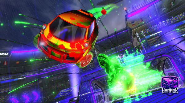 A Rocket League car design from Error_102