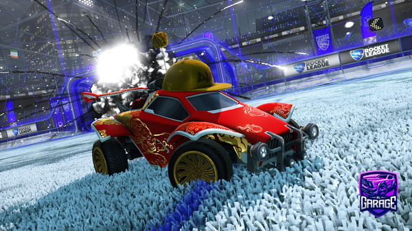 A Rocket League car design from RyanL15