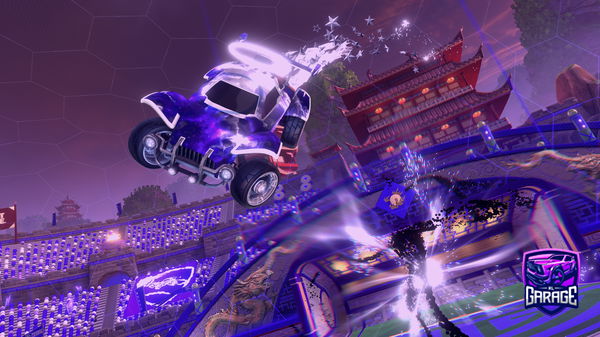 A Rocket League car design from MoTe-104