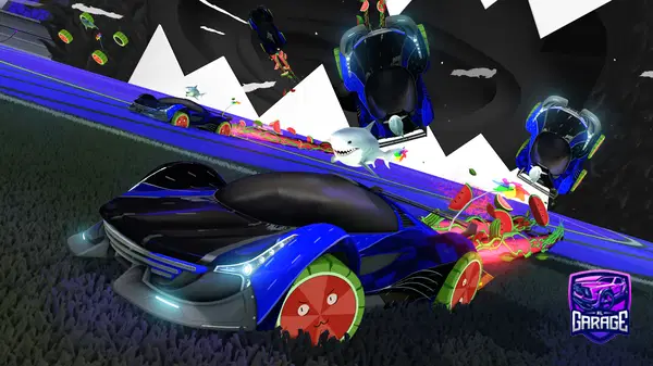 A Rocket League car design from bradycatlord