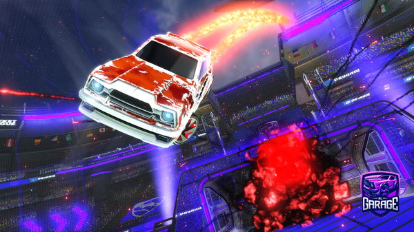 A Rocket League car design from MrZircon