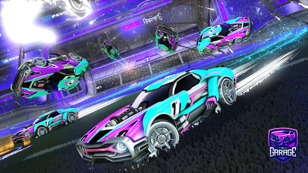 A Rocket League car design from Ironmanyt_777