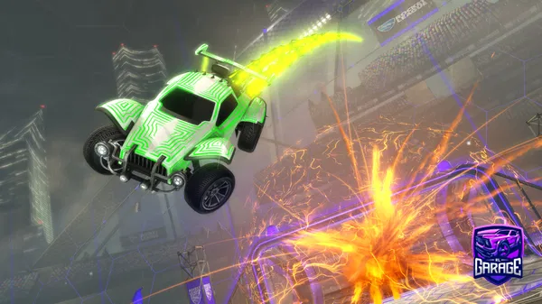 A Rocket League car design from GamerBoyRBLX