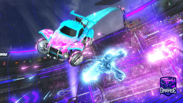 A Rocket League car design from ElectricZity896