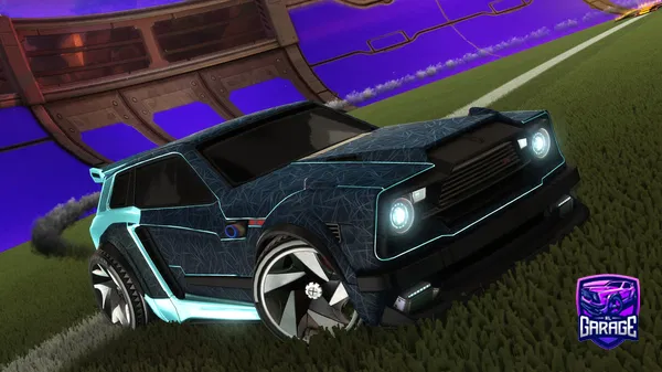 A Rocket League car design from Mineskipper