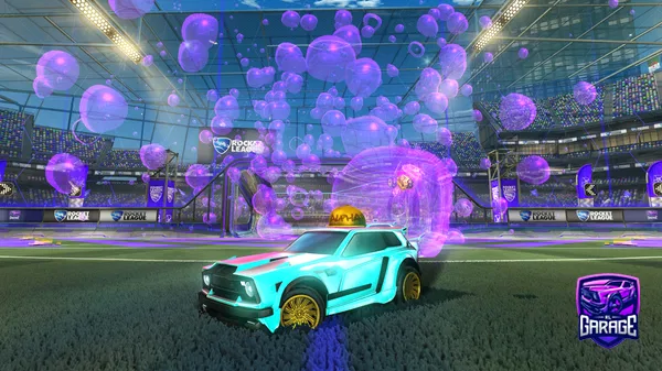 A Rocket League car design from ALPHAMODE