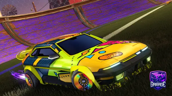 A Rocket League car design from FullWarrior