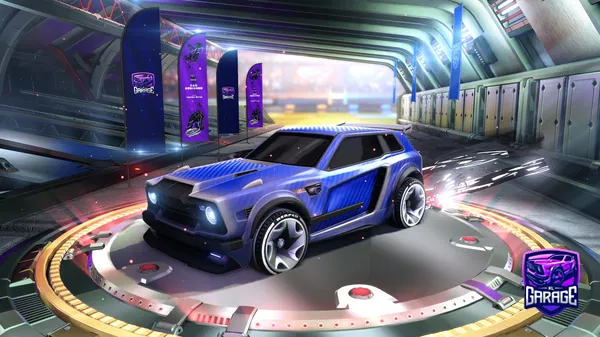 A Rocket League car design from ScaryCarey18