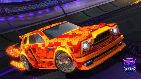 A Rocket League car design from TylerProo