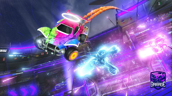 A Rocket League car design from Marton12