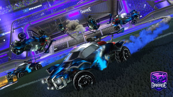 A Rocket League car design from Watterfox