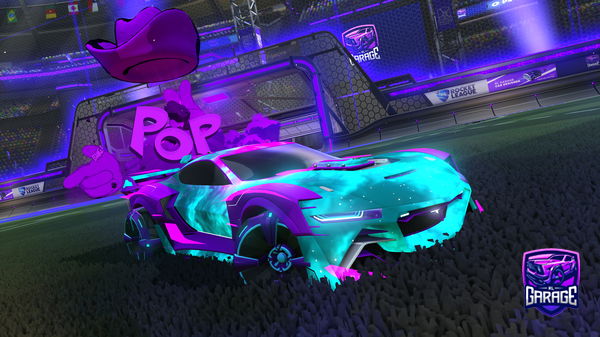 A Rocket League car design from MasculineMean3