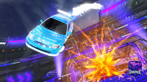 A Rocket League car design from DomUpNextt