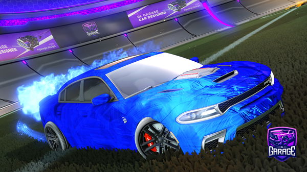 A Rocket League car design from Motejz_cz
