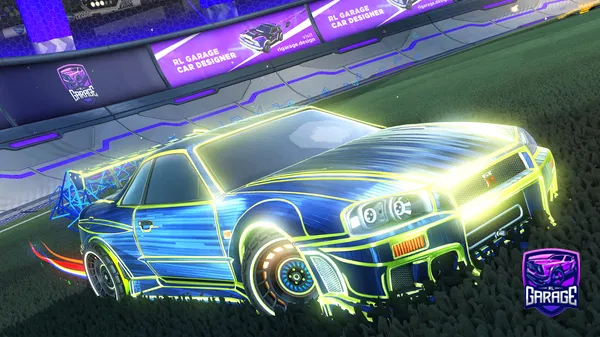A Rocket League car design from Maudezx
