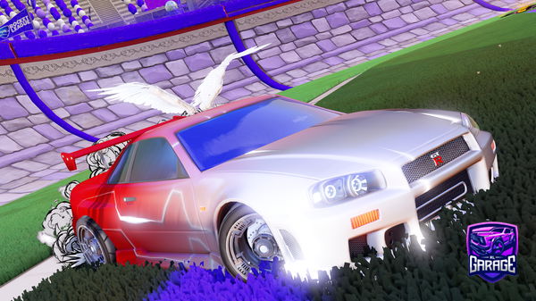 A Rocket League car design from zelibelly