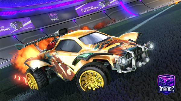 A Rocket League car design from Angry_elf10