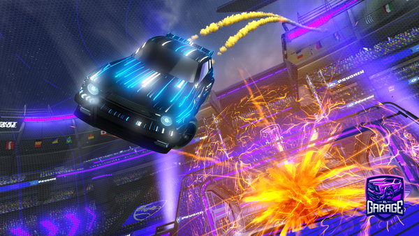A Rocket League car design from Zephyr2387