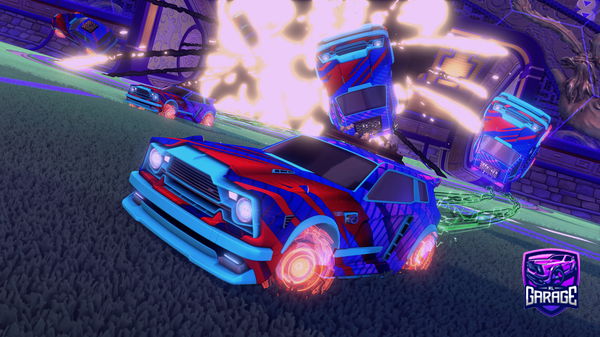 A Rocket League car design from Amir-TSCHE