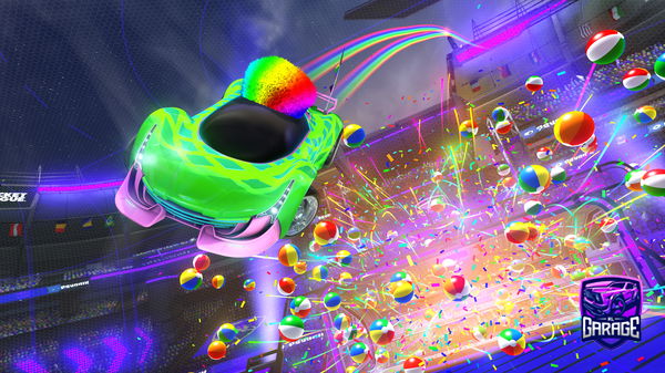 A Rocket League car design from Volt1c_fr