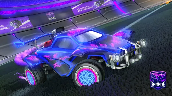 A Rocket League car design from Forn3uzz