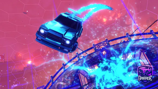 A Rocket League car design from Parea