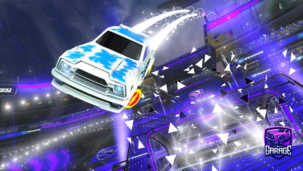 A Rocket League car design from feli-stop