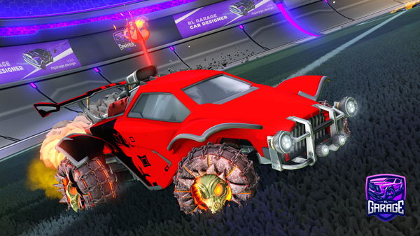 A Rocket League car design from Purple_Ninja1295