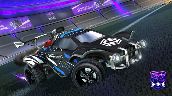 A Rocket League car design from Nyrocs