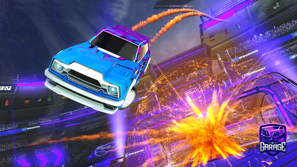 A Rocket League car design from Bjorn_van_dam