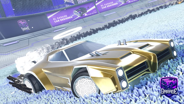A Rocket League car design from pokiirat