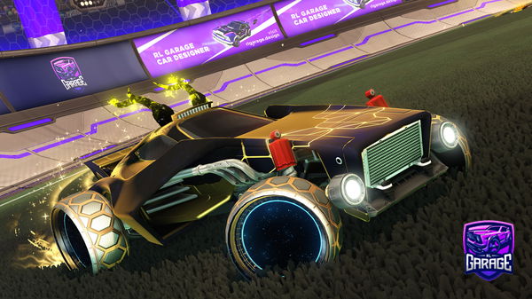 A Rocket League car design from LeKriliq