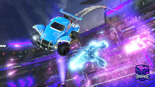 A Rocket League car design from LOLhaha2