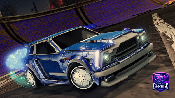 A Rocket League car design from -GHXSTLY-