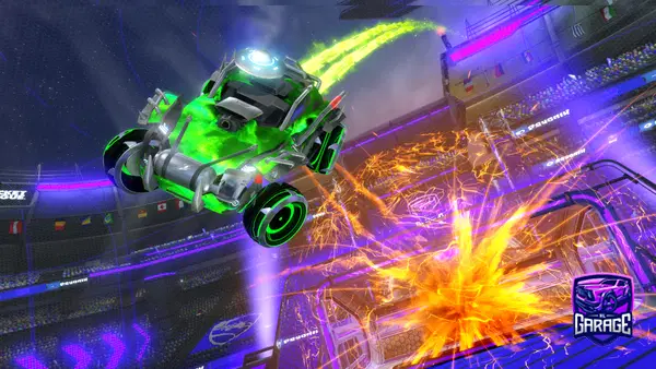 A Rocket League car design from Rafty_
