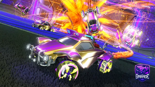 A Rocket League car design from Kinglucasjake