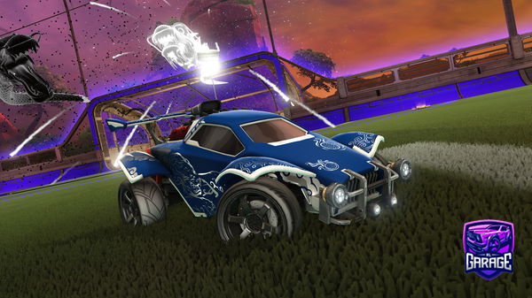 A Rocket League car design from Wiidebeest