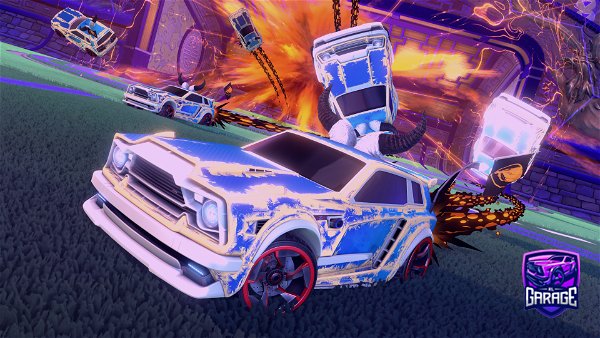 A Rocket League car design from Mcwhilly