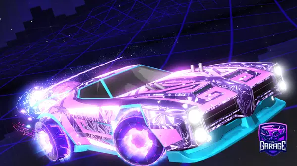 A Rocket League car design from sumsang