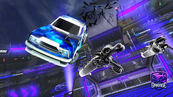 A Rocket League car design from SSGAkz