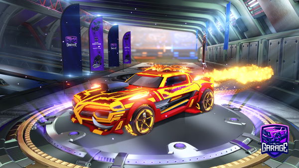 A Rocket League car design from Rockscar