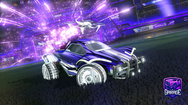A Rocket League car design from VenomMedia
