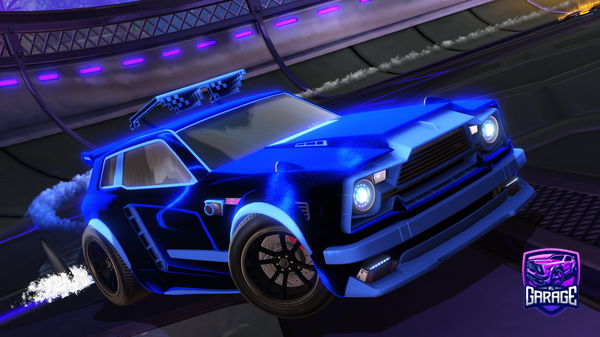 A Rocket League car design from Blade03