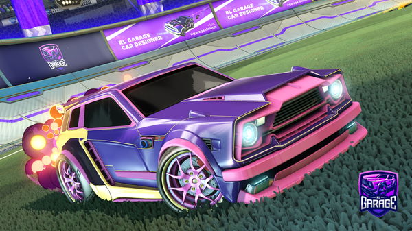 A Rocket League car design from JanFrazer