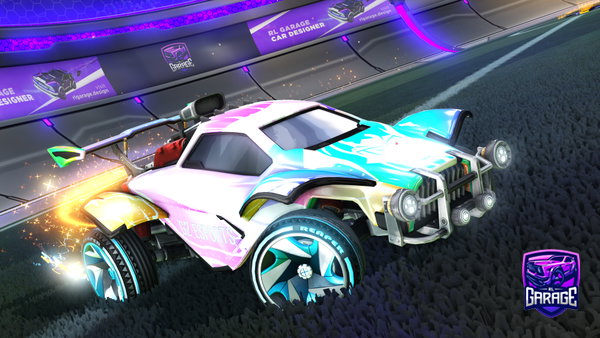 A Rocket League car design from Fishermanpolo1