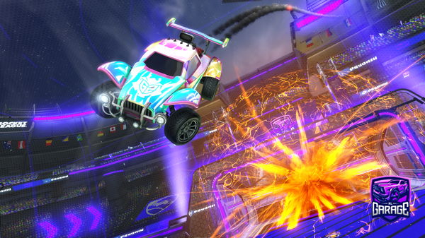 A Rocket League car design from Reecemurton17